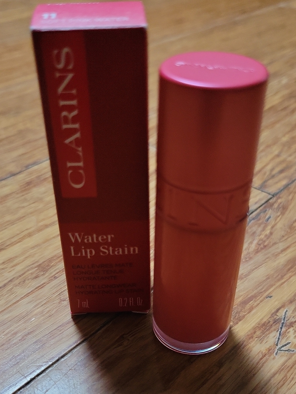 Clarins Water Lip Stain - Deep Red